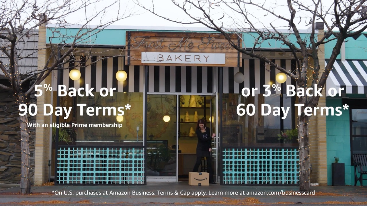 Amazon Business — Business Card — video production still