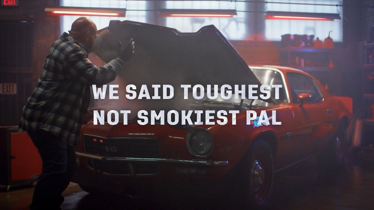Venom Steel — Tough Protects What? — video production still